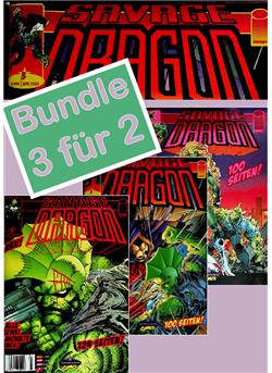 Bundle Savage Dragon 3 für 2 Sonderheft Cover