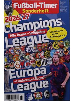 Fussball-Timer Champions League 2026/2027 Sonderheft Cover