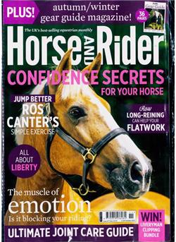 Horse and Rider (UK) Cover