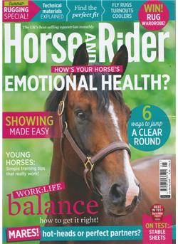 Horse and Rider (UK) Cover
