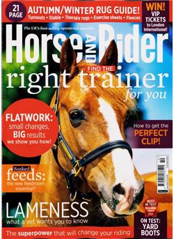 Horse and Rider (UK) Cover