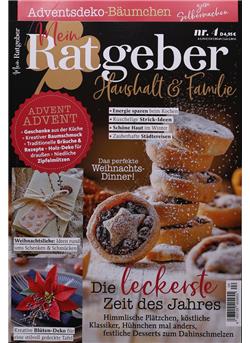 Mein Ratgeber Haushalt & Familie Nr. 4 Sonderheft Cover