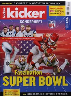 Kicker Sonderheft NFL Super Bowl Sonderheft Cover