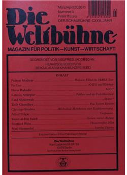 Weltbühne E-Paper Cover