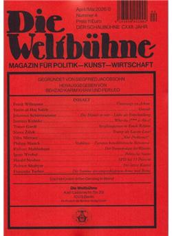 Weltbühne Cover