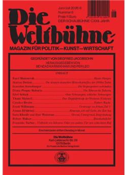 Weltbühne Cover