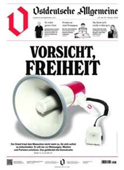 Ostdeutsche Allgemeine Zeitung - OAZ Cover