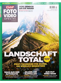 CHIP Foto Video Spezial Landschaft total Sonderheft Cover