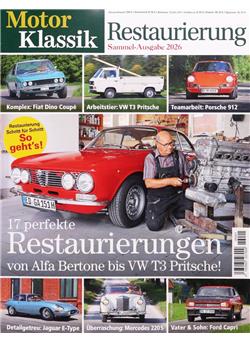 Motor Klassik Spezial Restaurierung Sonderheft Cover