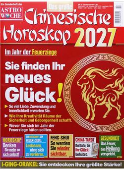 Astrowoche Spezial mit Chinesischem Horoskop Sonderheft Cover