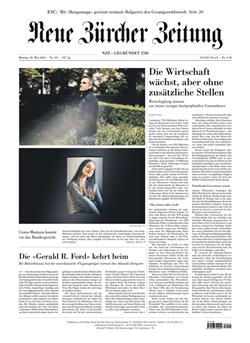 NZZ Neue Zürcher Zeitung E-Paper Cover