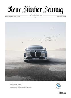 NZZ Neue Zürcher Zeitung Cover