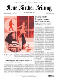 NZZ Neue Zürcher Zeitung E-Paper Cover
