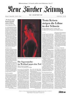 NZZ Neue Zürcher Zeitung E-Paper Cover