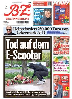 Berliner Zeitung (MO-SA) E-Paper Cover