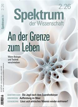 Spektrum der Wissenschaft Cover