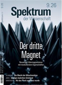 Spektrum der Wissenschaft Cover