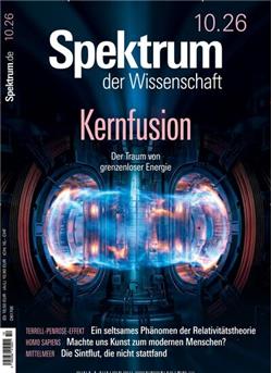 Spektrum der Wissenschaft Cover