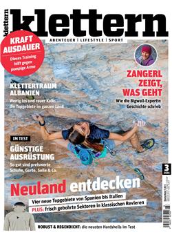 Klettern E-Paper Cover