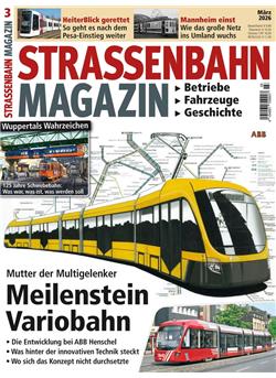 Strassenbahn Magazin Cover