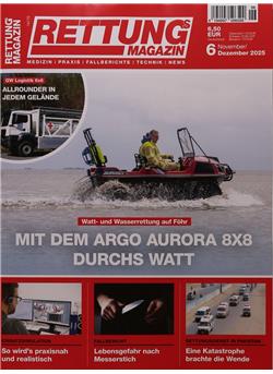 Rettungsmagazin Cover
