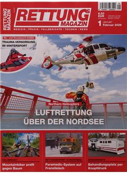 Rettungsmagazin E-Paper Cover