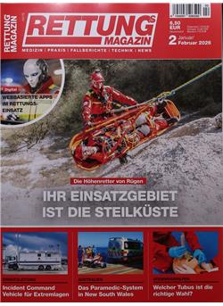 Rettungsmagazin Cover