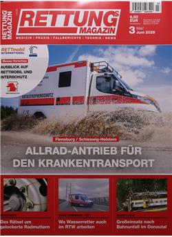 Rettungsmagazin E-Paper Cover