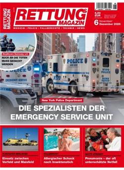 Rettungsmagazin E-Paper Cover