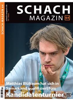 Schachmagazin Cover