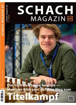 Schachmagazin Cover