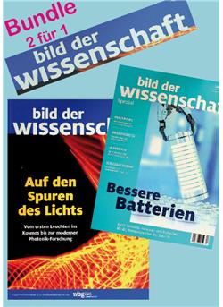 Bundle Bild der Wissenschaft Spezial 2 für 1 Sonderheft Cover
