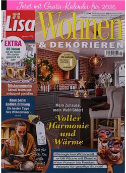 Lisa Wohnen & Dekorieren Cover
