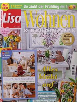 Lisa Wohnen & Dekorieren Cover