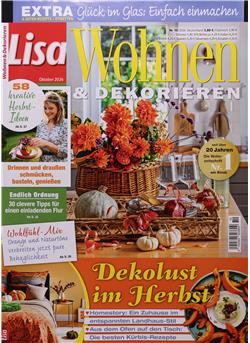 Lisa Wohnen & Dekorieren Cover