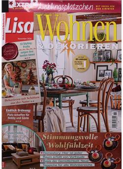 Lisa Wohnen & Dekorieren Cover
