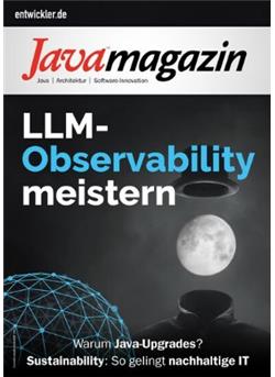 Java Magazin Cover
