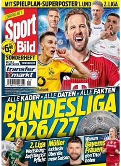 Sport Bild Bundesliga 2026/27 Sonderheft Cover