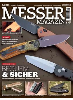Messer Magazin Cover