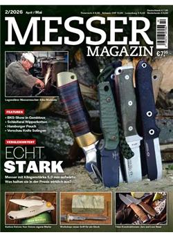 Messer Magazin Cover