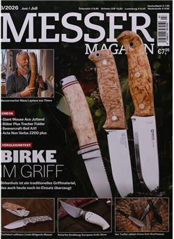 Messer Magazin Cover