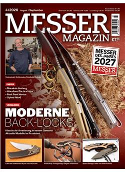 Messer Magazin Cover