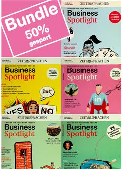 Bundle Business Spotlight 5 Ausgaben 50% gespart Sonderheft Cover