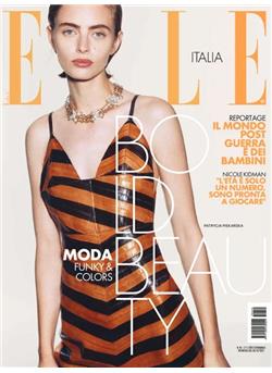 Elle Italia Cover
