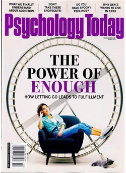 Psychology Today Cover
