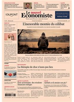 Nouvel Economiste Cover