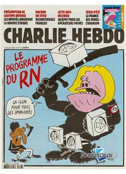 Charlie Hebdo Frankreich Cover