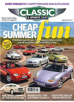 Classic & Sports Car E-Paper Cover