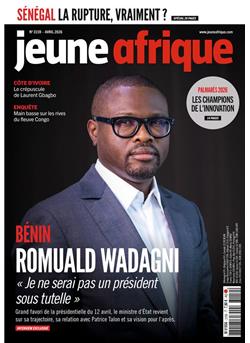 Jeune Afrique Cover