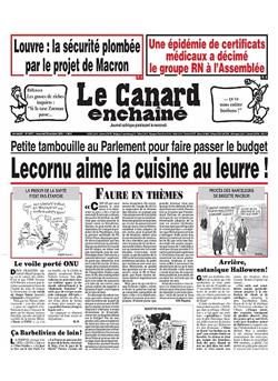 Canard Enchaine Cover